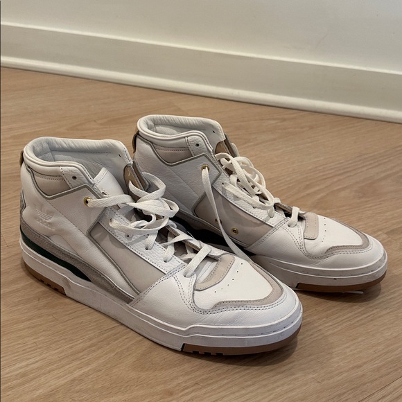 Adidas White High-Top Sneakers - Picture 1 of 3